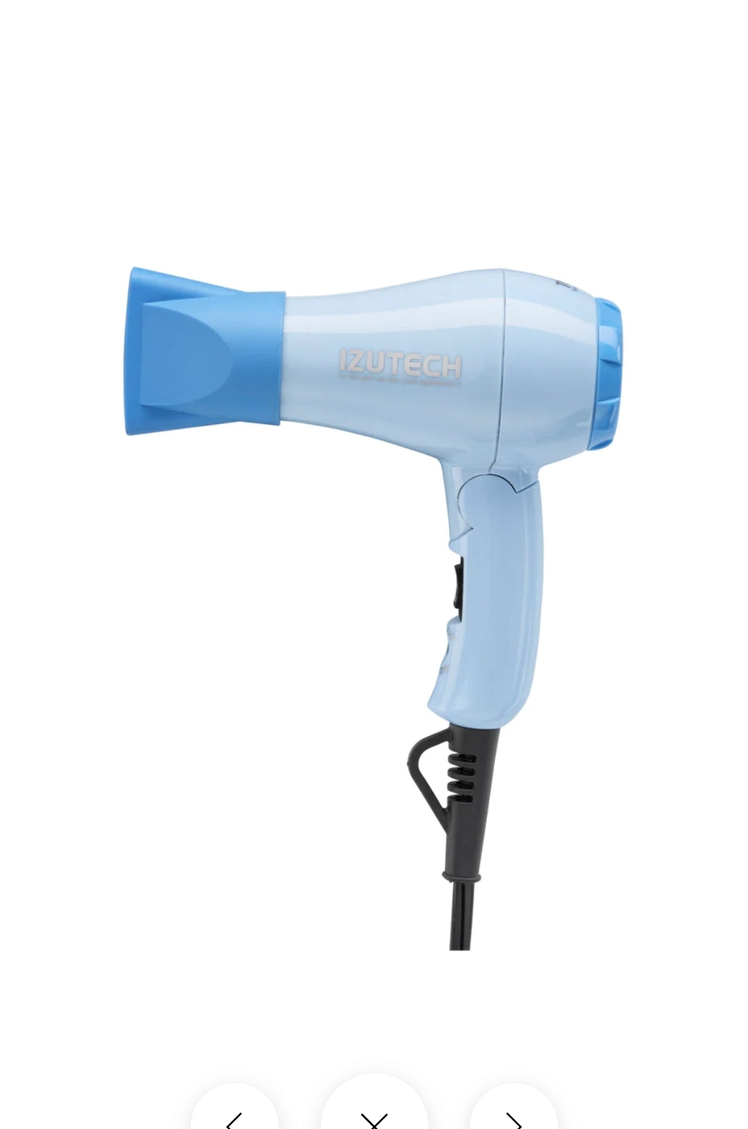 IZUTECH TORO® 2400 MINI FOLDABLE HAIR DRYER